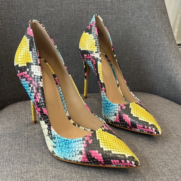 Aldo Shoes - Aldo Snake Skin Stiletto High Heel